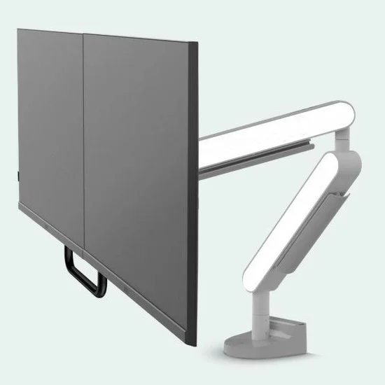 XFX Double Display Monitor Stand モニターアーム ZGX Monitor Arm with Crossbar For Two Monitors | Technology
